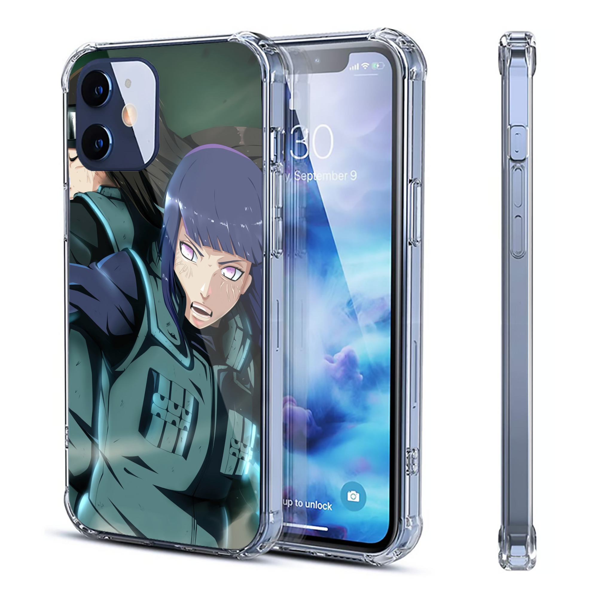 （画像用） NARUTO -ナルト- NARUTO -ナルト- 疾風伝 【iPhone 12シリーズ対応】透明スマホケース（クリアソフトケース）